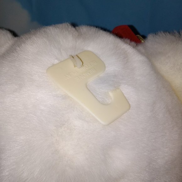 22” Collectible Snowflake Holiday Christmas White plush Teddy Bear 1996 – DanDee - Picture 8 of 8